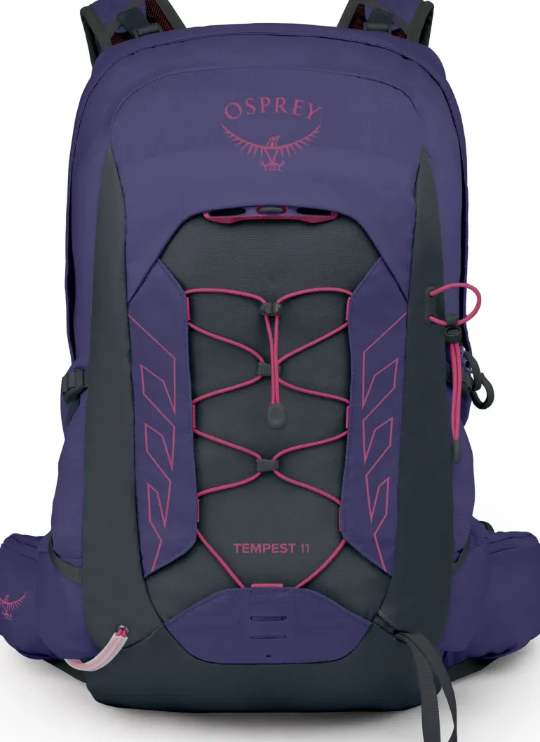 Osprey Womens Tempest 11 Rucksack - Deep Fig-Hotspot Pink