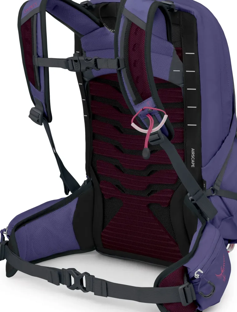 Osprey Womens Tempest 11 Rucksack - Deep Fig-Hotspot Pink