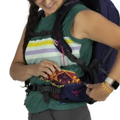 Osprey Womens Tempest 11 Rucksack - Deep Fig-Hotspot Pink