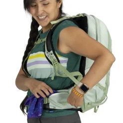 Osprey Womens Tempest 11 Rucksack - Deep Fig-Hotspot Pink
