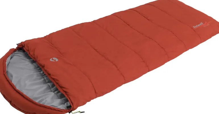 Outwell Campion Lux Sleeping Bag - Burnt Orange