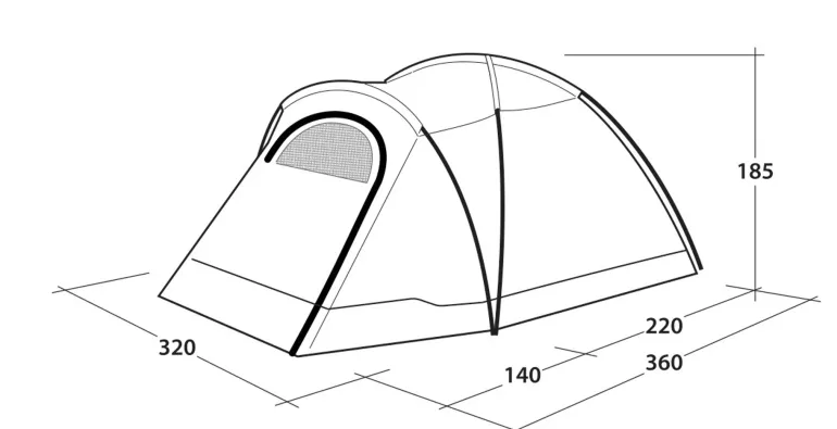 Outwell Cloud 5 Tent