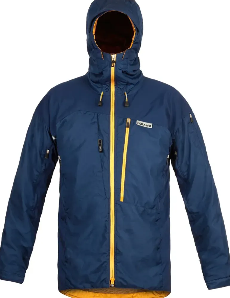 Paramo Mens Enduro Waterproof Jacket - Midnight-Gold Zip