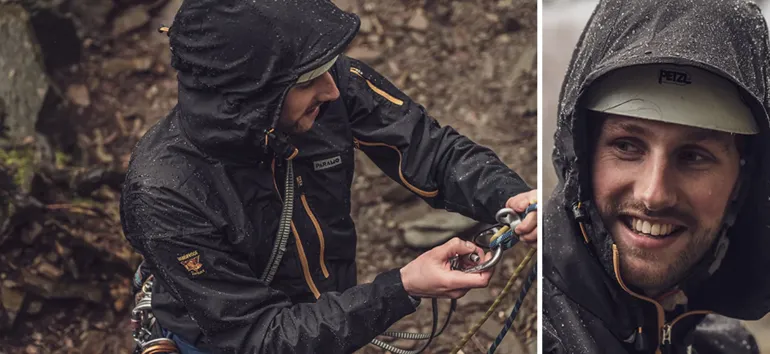 Paramo Mens Enduro Windproof Jacket - Fire-Midnight