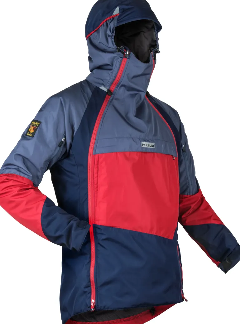 Paramo Mens Velez Evolution Hybrid Smock - Midnight-Fire-Indigo