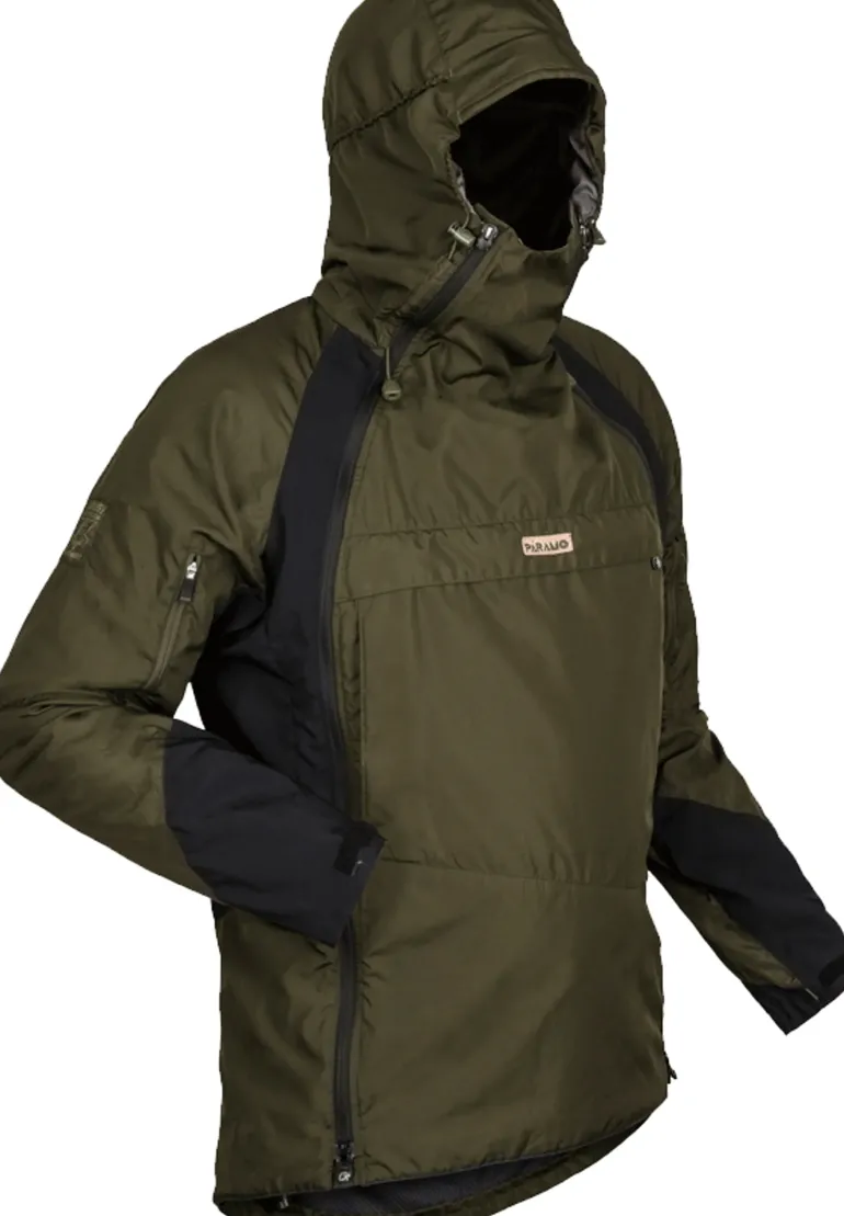 Paramo Mens Velez Evolution Hybrid Smock - Moss-Black