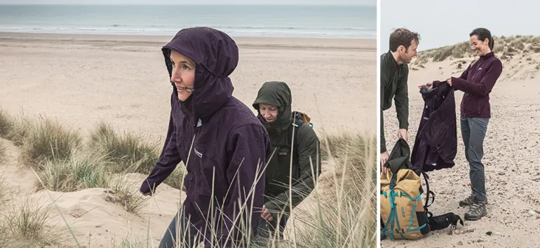 Paramo Womens Bentu Windproof Jacket - Elderberry