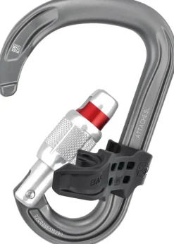 Petzl Attache Bar Carabiner - Gray
