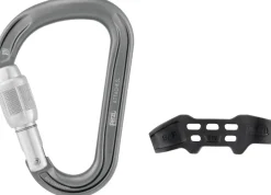 Petzl Attache Bar Carabiner - Gray