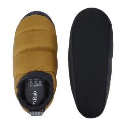Rab Down Hut Slippers - Dark Butternut
