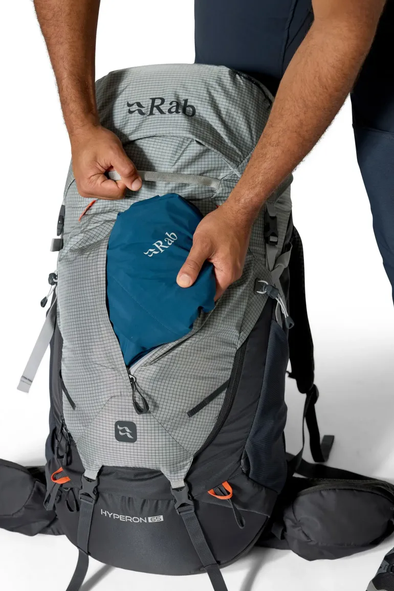 Rab Hyperon 65 Rucksack - Dark Pewter-Anthracite M-L