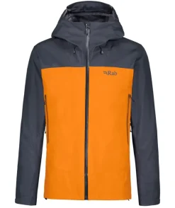 Rab Mens Arc Eco Jacket - Beluga-Marmalade