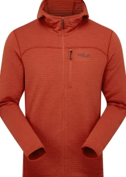 Rab Mens Ascendor Light Hoody - Tuscan Red