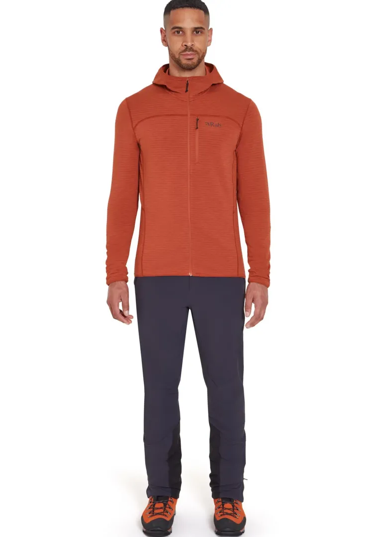 Rab Mens Ascendor Light Hoody - Tuscan Red