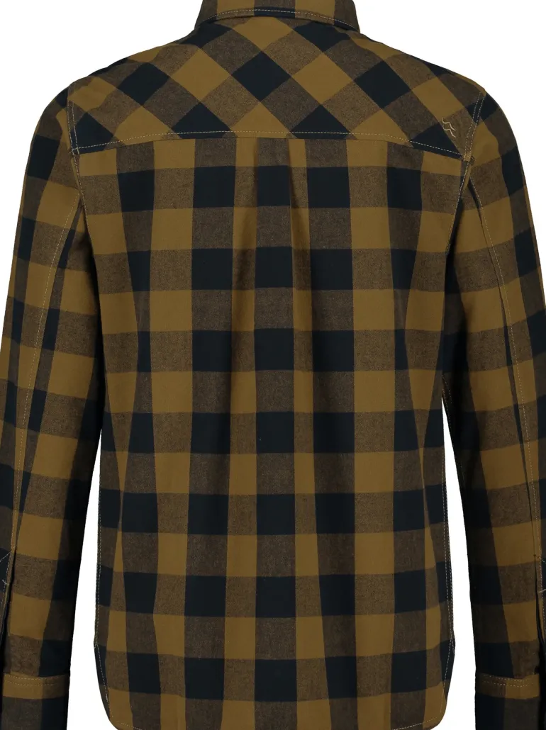 Rab Mens Boundary Shirt - Caramel Check