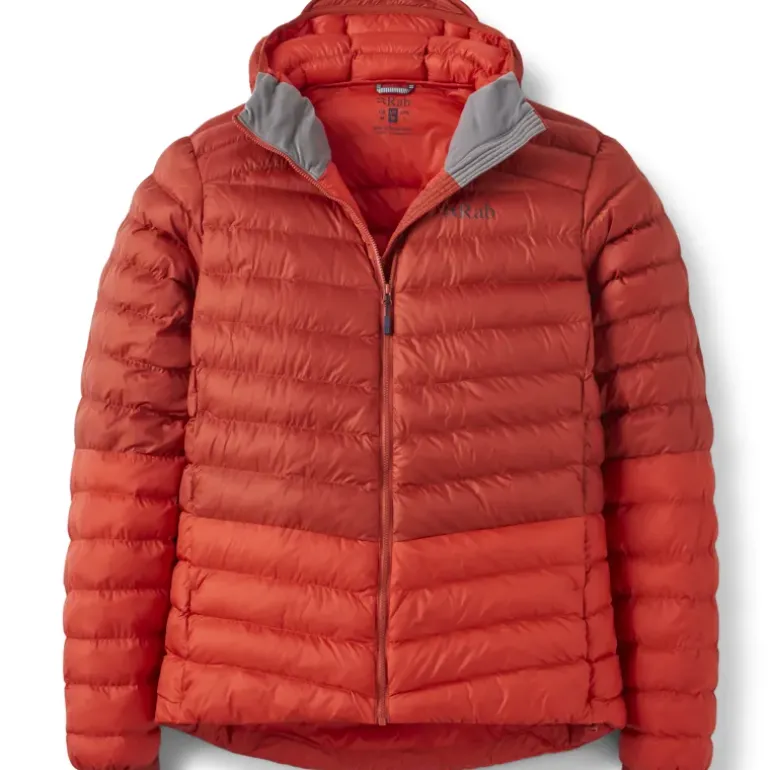 Rab Mens Cirrus Alpine Jacket - Tuscan Red-Dark Horizon
