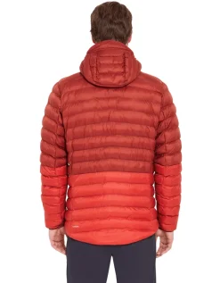 Rab Mens Cirrus Alpine Jacket - Tuscan Red-Dark Horizon