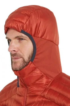Rab Mens Cirrus Flex Hoody - Tuscan Red