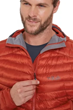 Rab Mens Cirrus Flex Hoody - Tuscan Red