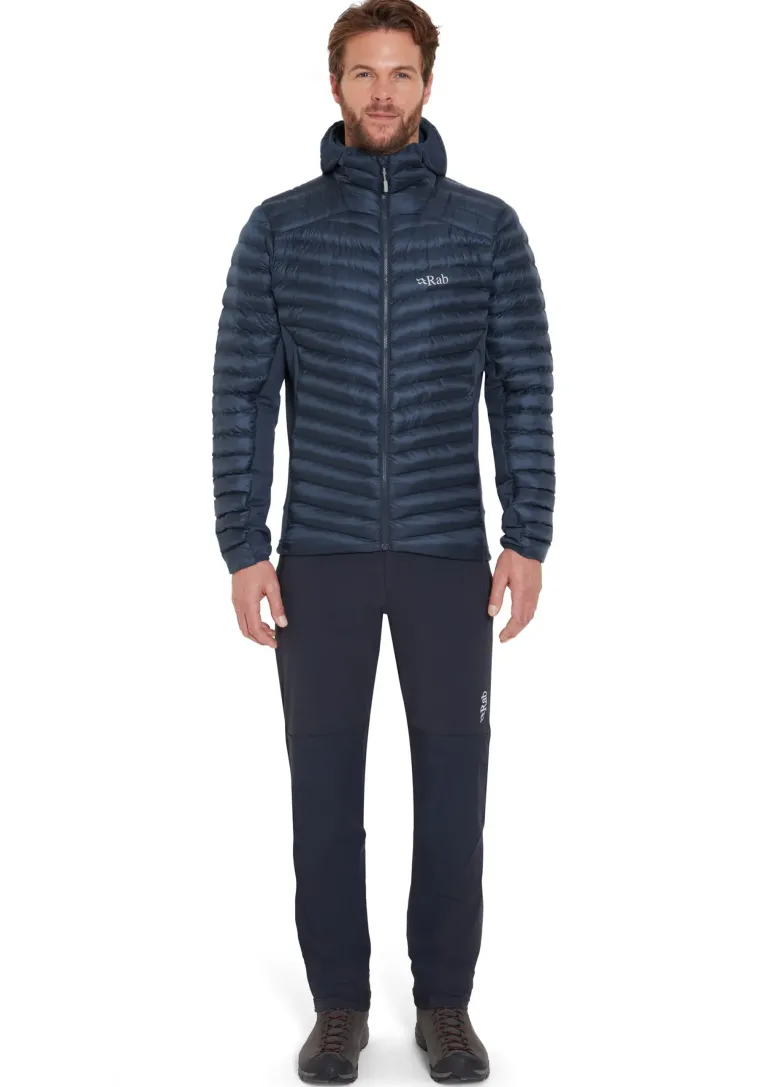 Rab Mens Cirrus Flex Hoody - Tempest Blue