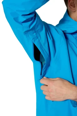Rab Mens Downpour Jacket - Maya Blue