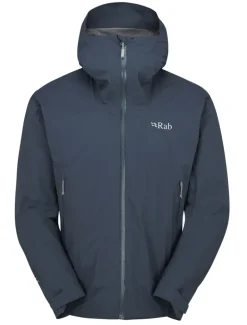 Rab Mens Downpour Light Jacket - Tempest Blue