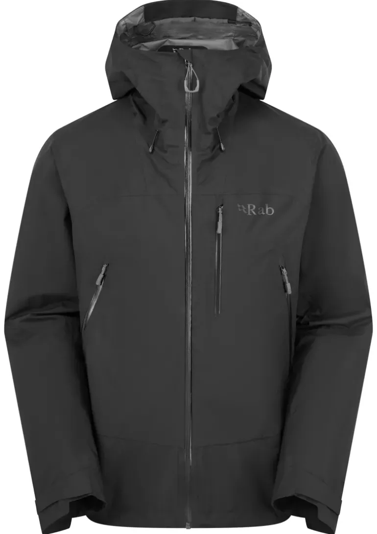 Rab Mens Downpour Mountain Jacket - Black