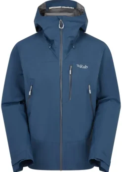 Rab Mens Downpour Mountain Jacket - Tempest Blue