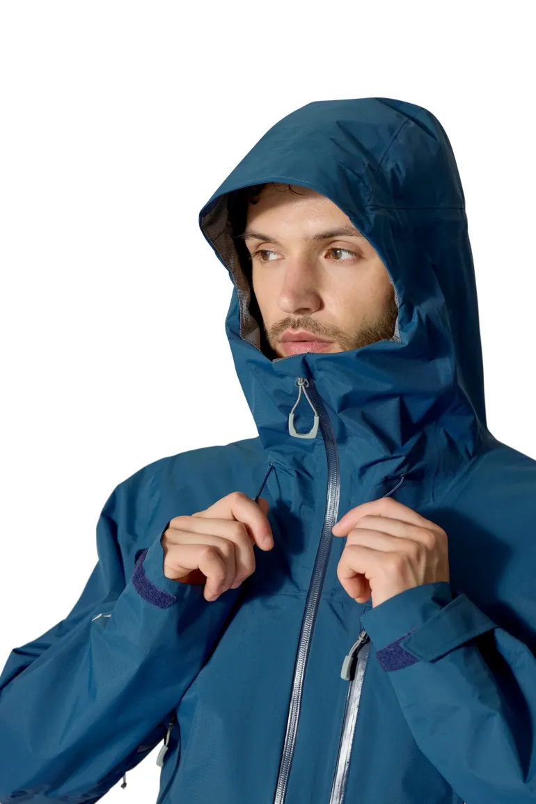 Rab Mens Downpour Mountain Jacket - Tempest Blue