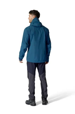 Rab Mens Downpour Mountain Jacket - Tempest Blue