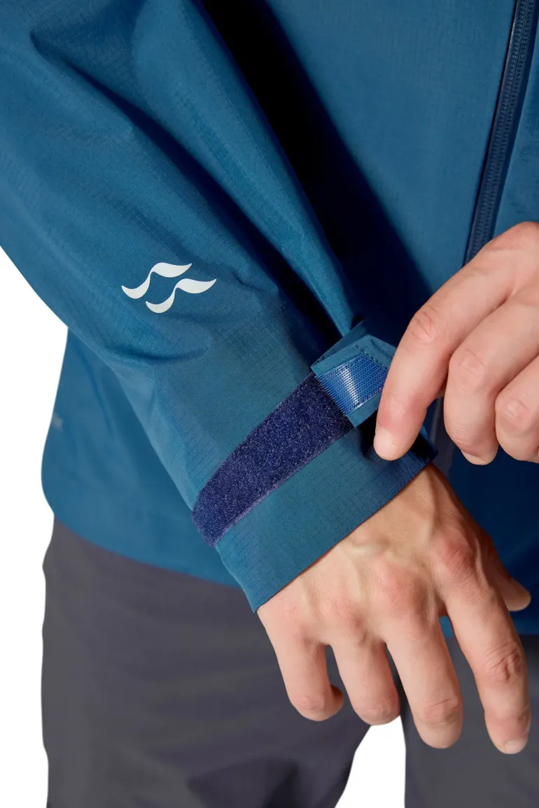 Rab Mens Downpour Mountain Jacket - Tempest Blue