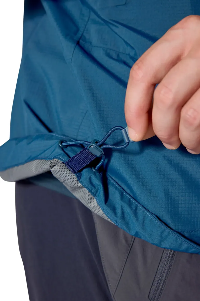 Rab Mens Downpour Mountain Jacket - Tempest Blue