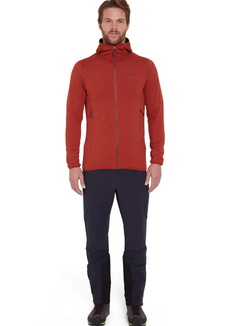 Rab Mens Evolute Hoody - Tuscan Red