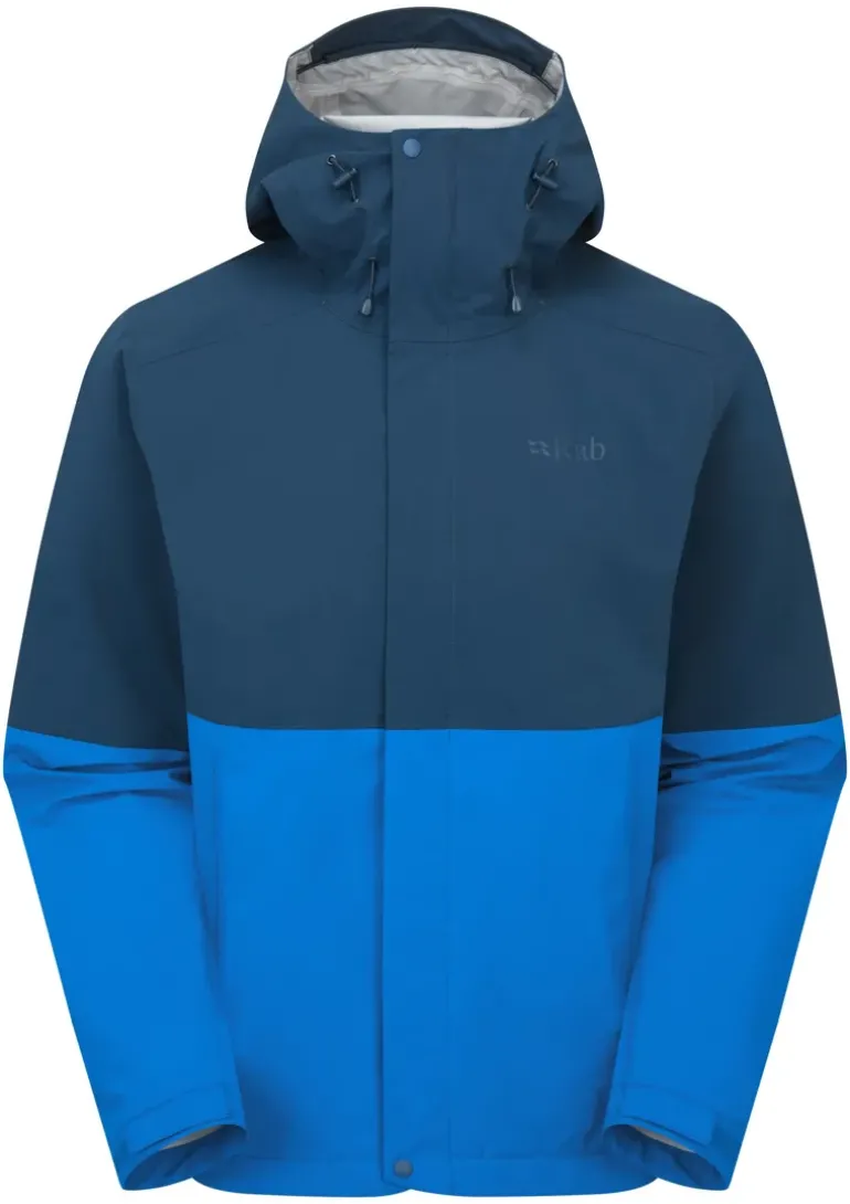 Rab Mens Firewall Jacket - Maya Blue-Tempest Blue