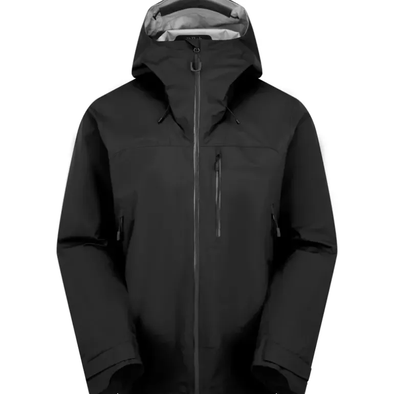 Rab Mens Firewall Mountain Jacket - Black-Black