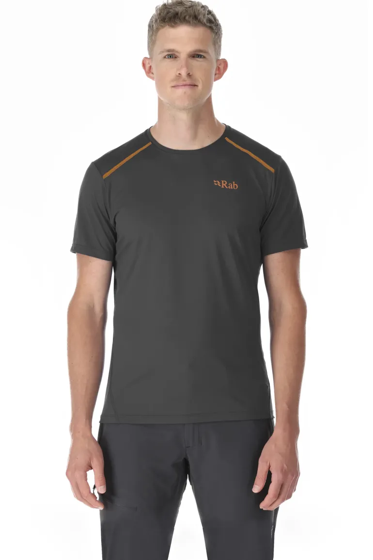 Rab Mens Force Short Sleeved Tee - Graphene