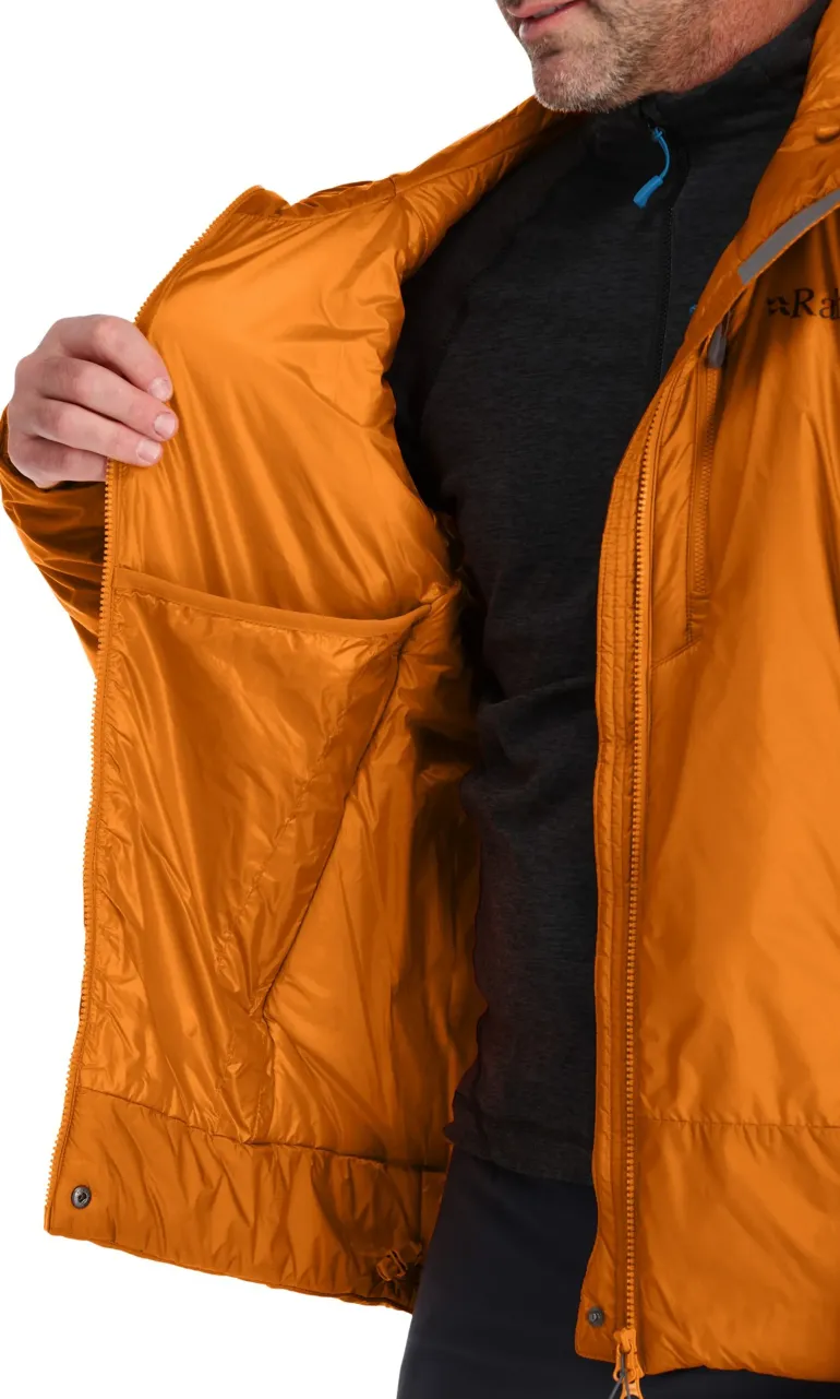Rab Mens Generator Alpine Jacket - Marmalade