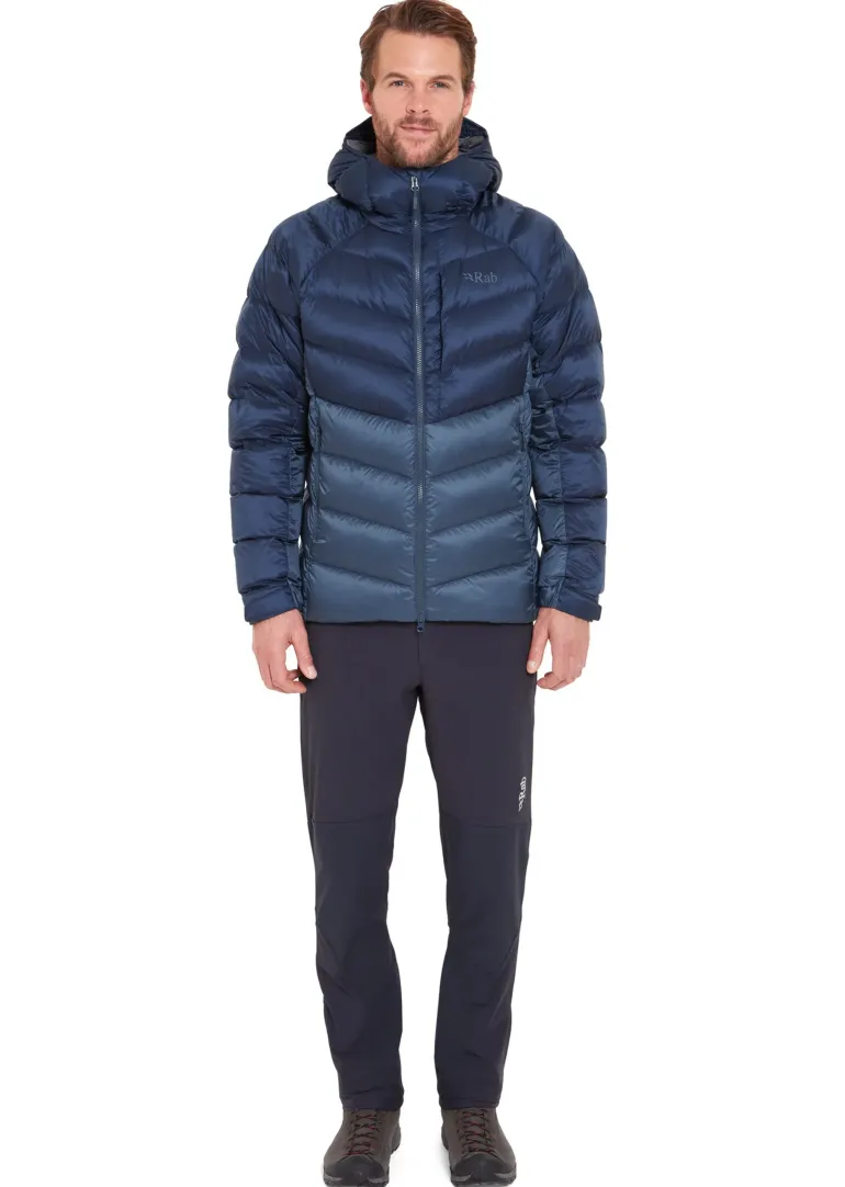 Rab Mens Glaceon Pro Jacket - Tempest Blue-Orion Blue