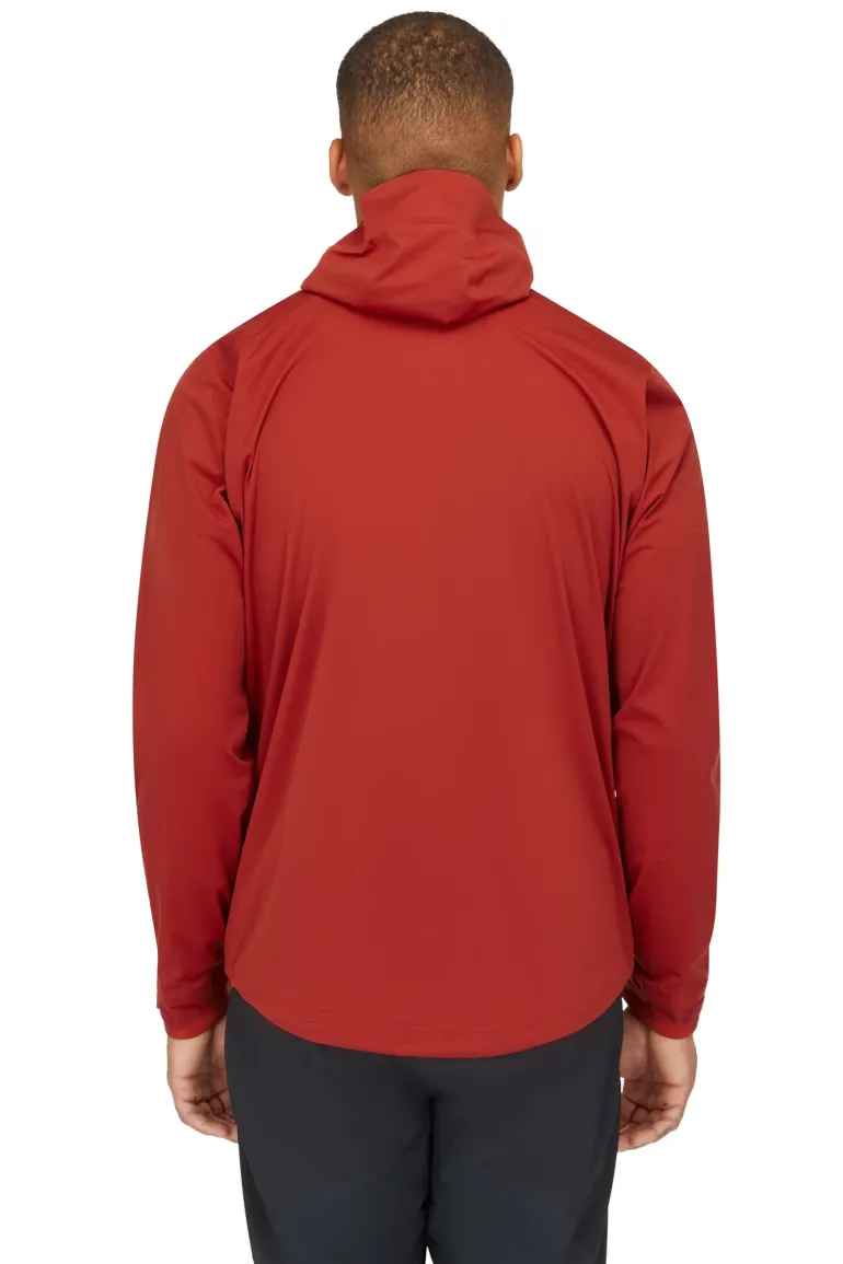 Rab Mens Kinetic 2.0 Jacket - Tuscan Red