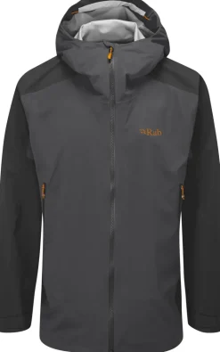 Rab Mens Kinetic Alpine 2.0 Jacket - Anthracite