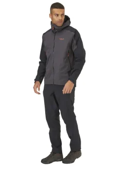 Rab Mens Kinetic Alpine 2.0 Jacket - Anthracite