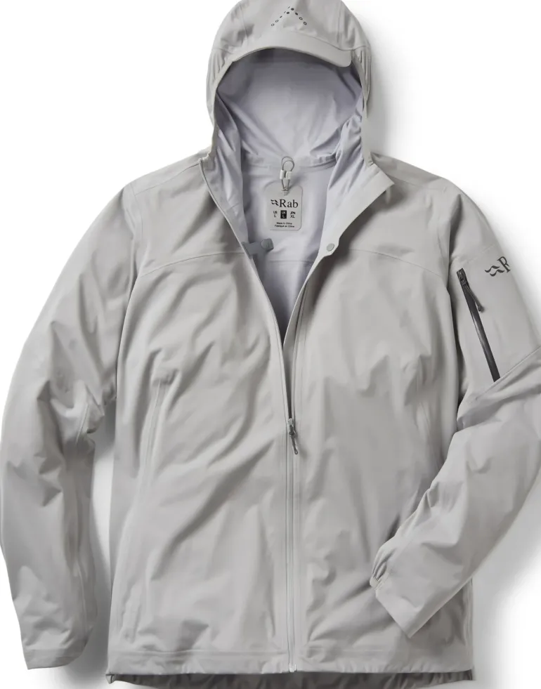 Rab Mens Kinetic Ultra Jacket - Light Zinc