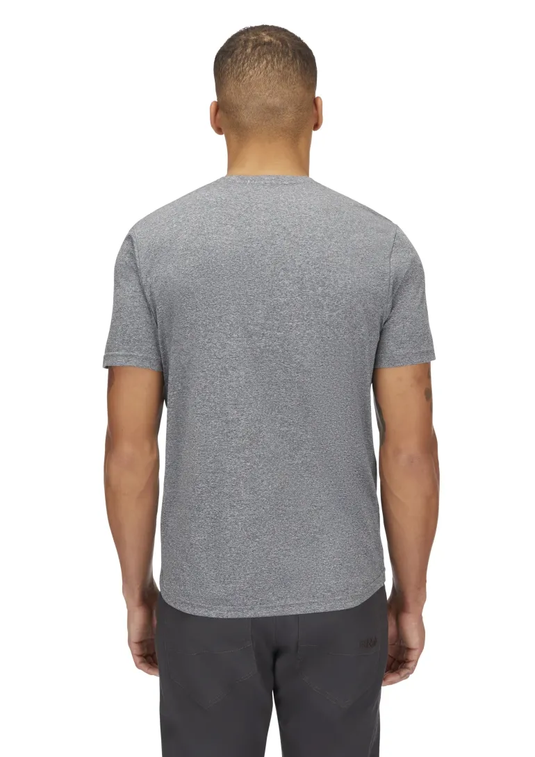 Rab Mens Mantle Outline Tee - Beluga
