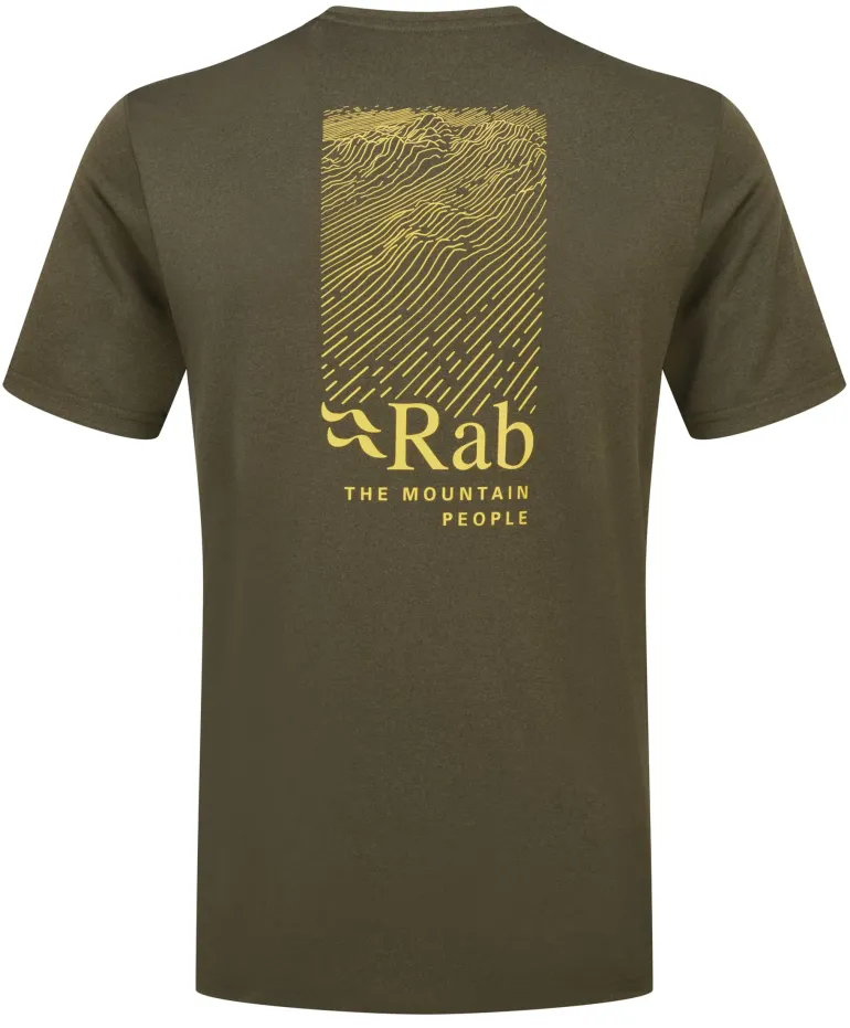 Rab Mens Mantle Ridge Tee - Army