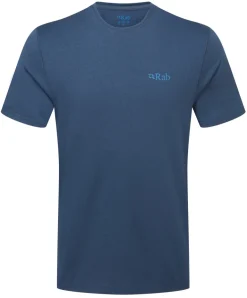 Rab Mens Mantle Ridge Tee - Tempest Blue