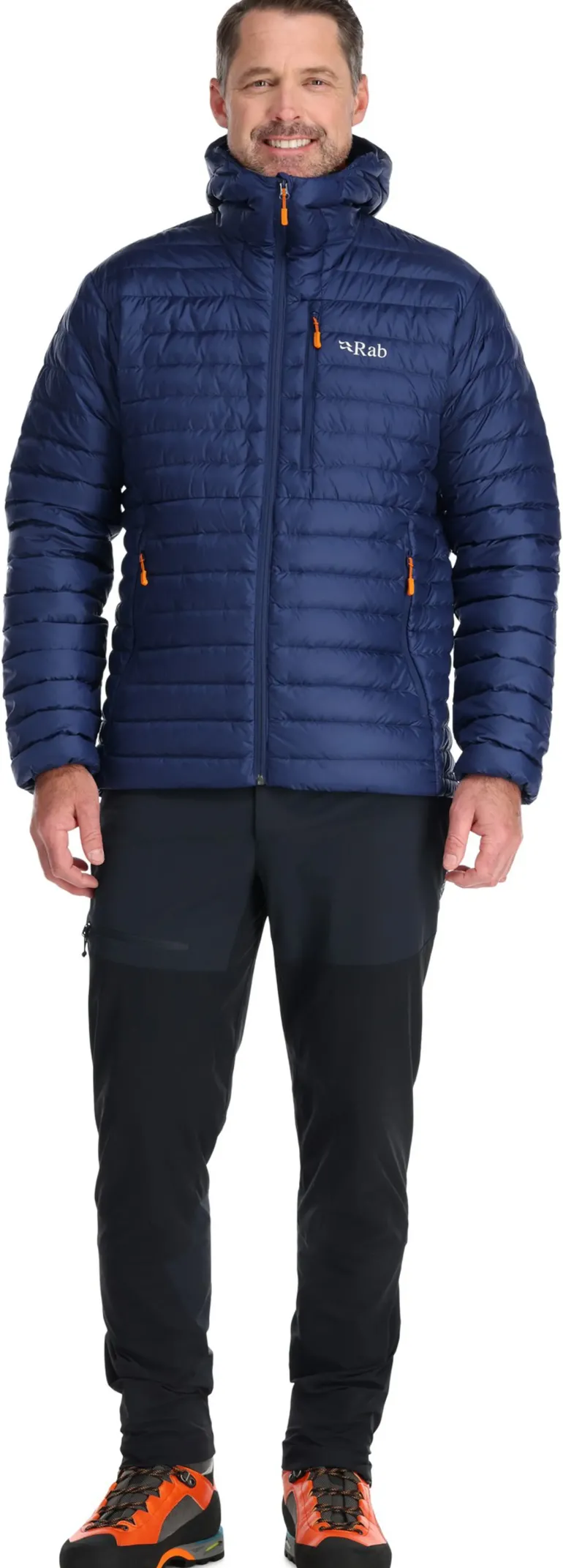 Rab Mens Microlight Alpine Jacket - Deep Ink