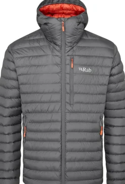 Rab Mens Microlight Alpine Jacket - Graphene