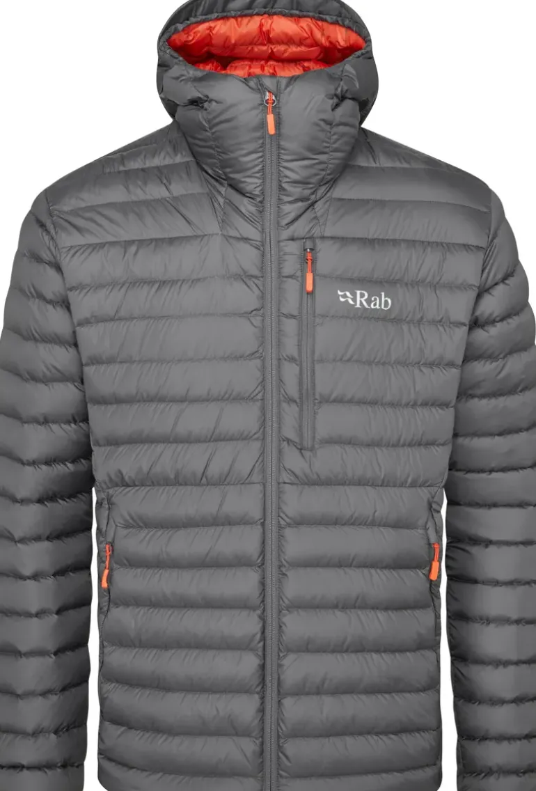 Rab Mens Microlight Alpine Jacket - Graphene