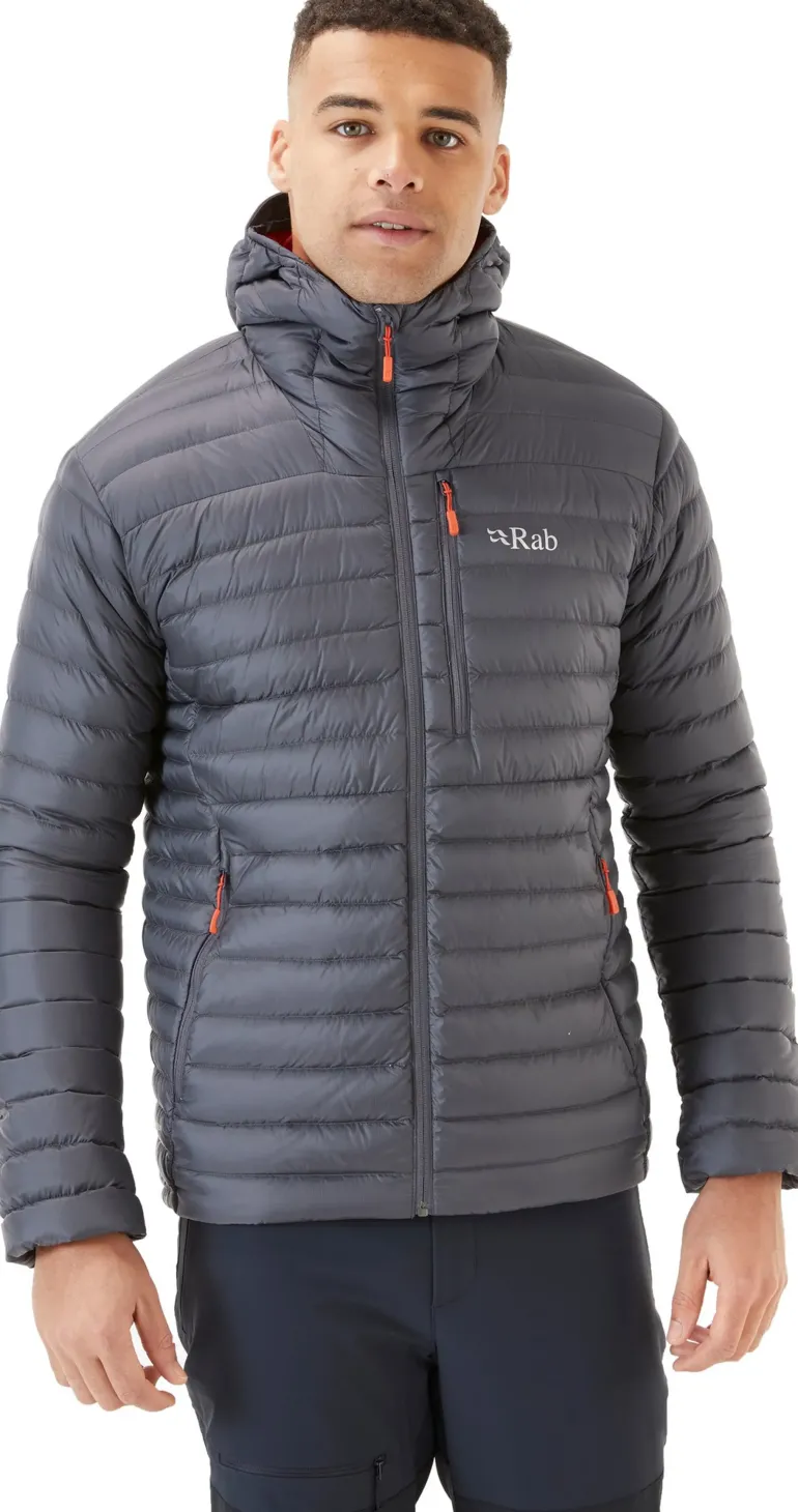 Rab Mens Microlight Alpine Jacket - Graphene