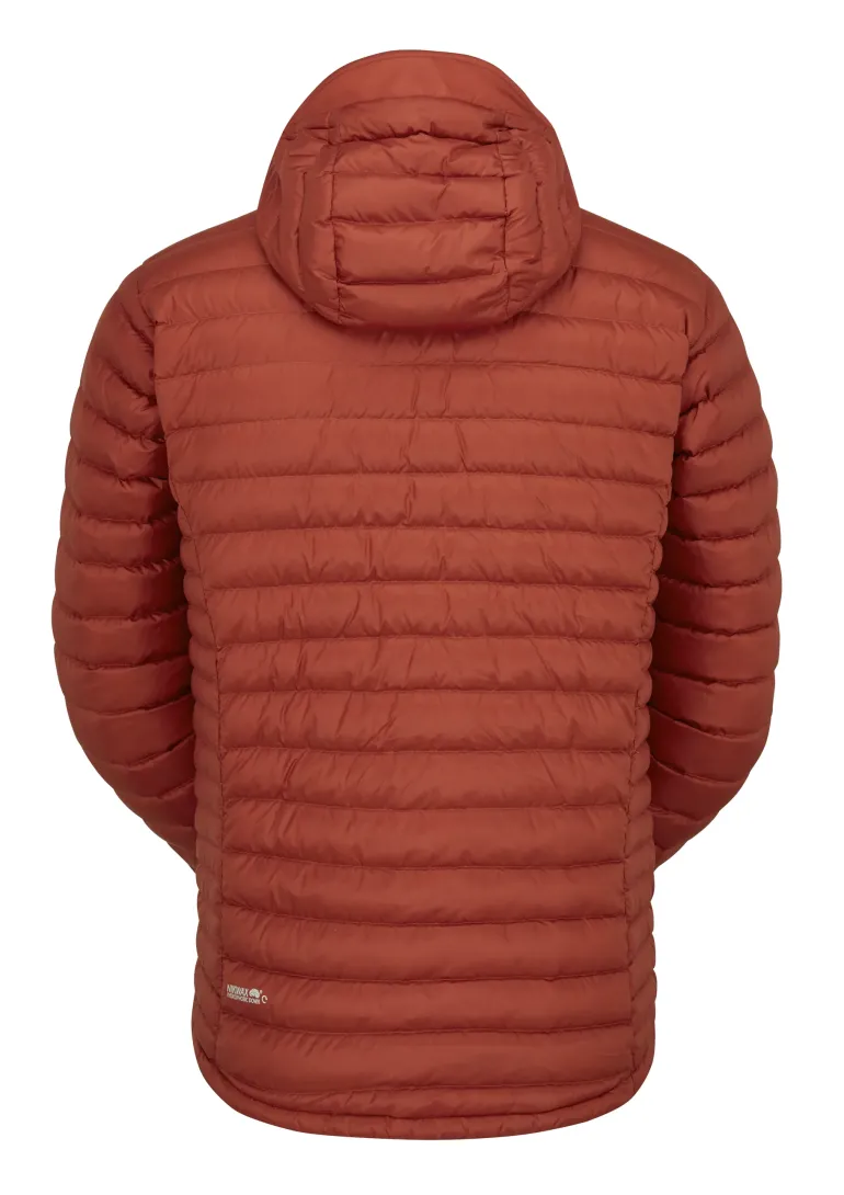 Rab Mens Microlight Alpine Jacket - Tuscan Red